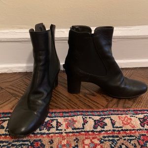 Black AGL Booties Size 38